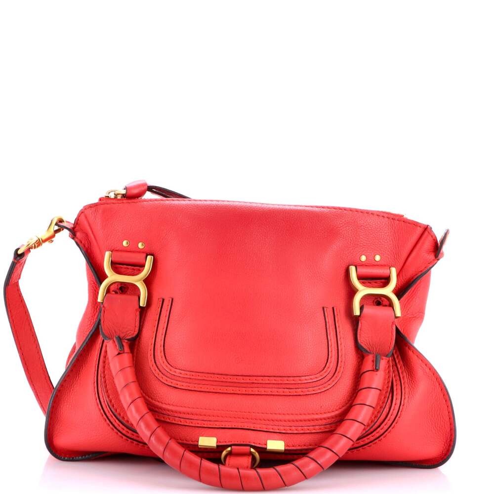 Chloe Marcie Satchel Leather Medium #337079C11B